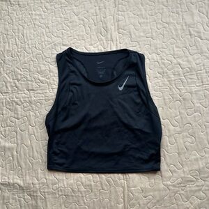 Nike Women's Black Sports Crop Top